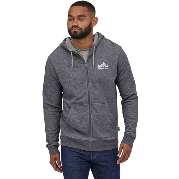 Patagonia The Fitz Roy Full-Zip Organic Cotton Sweater Men’s XL - Picture 2 of 9